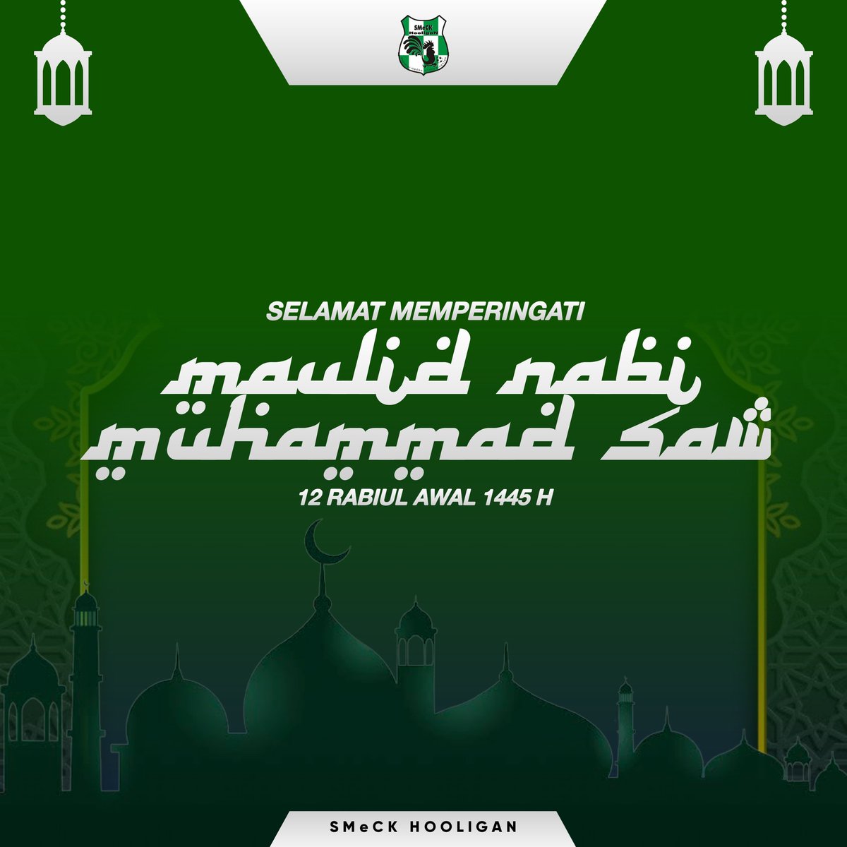 Semesta ini berseri penuh suka cita dan bahagia menyambut Maulid Nabi Muhammad SAW. Selamat hari Maulid Nabi Muhammad SAW 1445 H.