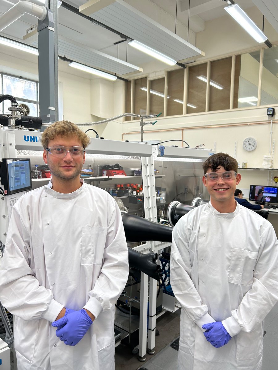 Welcome to Jasper and Andrew who are completing their Part II projects in the group this year. Lot’s of exciting iron and cobalt chemistry to come!