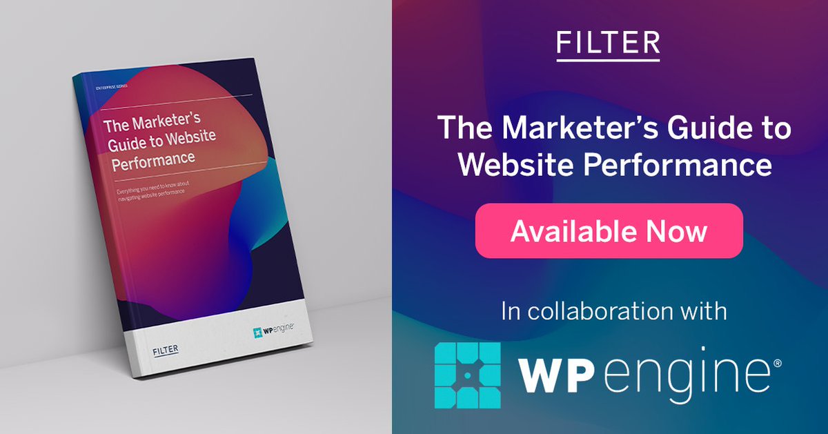 Discover The Marketer's Guide to Website Performance, created in collaboration with @wpengine!  

Learn more on website speed, gain tips for your site & more!

Get your FREE copy now: bit.ly/3LEwL3y

#WebsitePerformance #WebSpeed