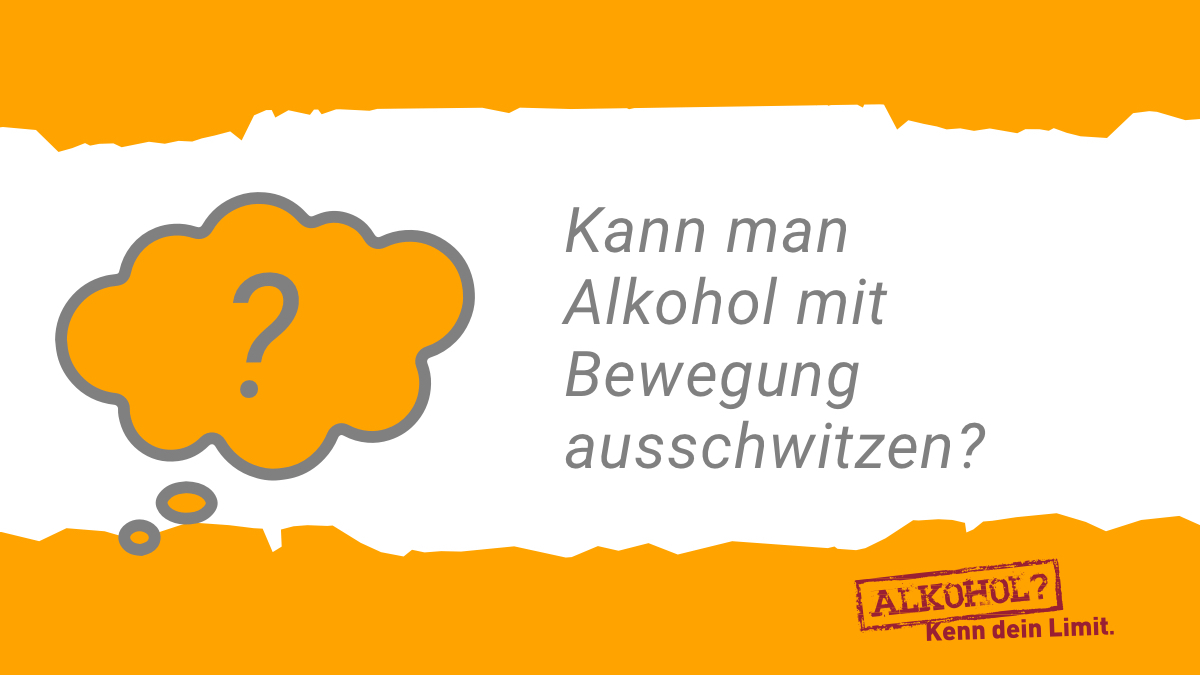 Klingt praktisch aber funktioniert nicht. 🤷

95 % des Alkohols baut die Leber ab und das lässt sich nicht beschleunigen. 3 - 4 % werden ausgeatmet und maximal 2 % über die Haut abgegeben.

#Bewegung ist natürlich super, von vorn herein im #Limit bleiben besser. 😉