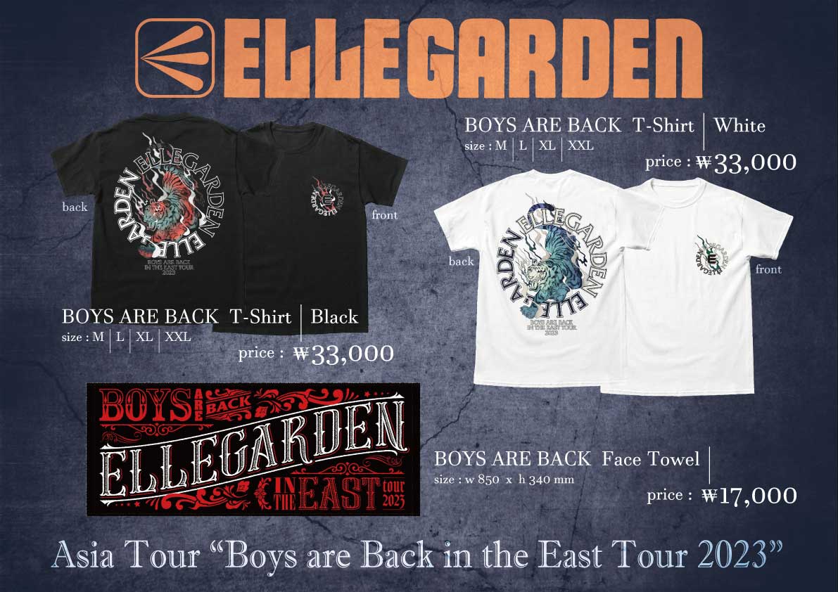 ELLEGARDEN Tシャツ 黒L thank you 2023 エルレELLEGA - ミュージシャン