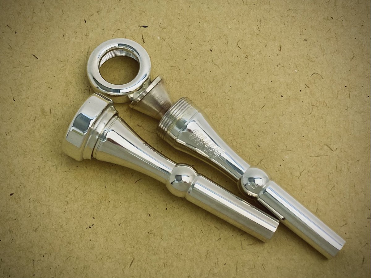 WHF(ヴィントハーガー) トランペットマウスピース 3ピース WHF(ヴィントハーガー) トランペットマウスピース 3ピース トロン