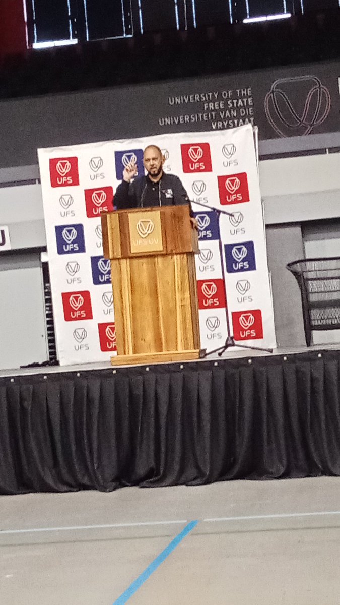 Siphila9's tweet image. Student Safety Awareness at the @UFSweb Callie Human Hall with keynote by Crime Activist @Abramjee 
#BeSafe #StudentSafety #BSafe