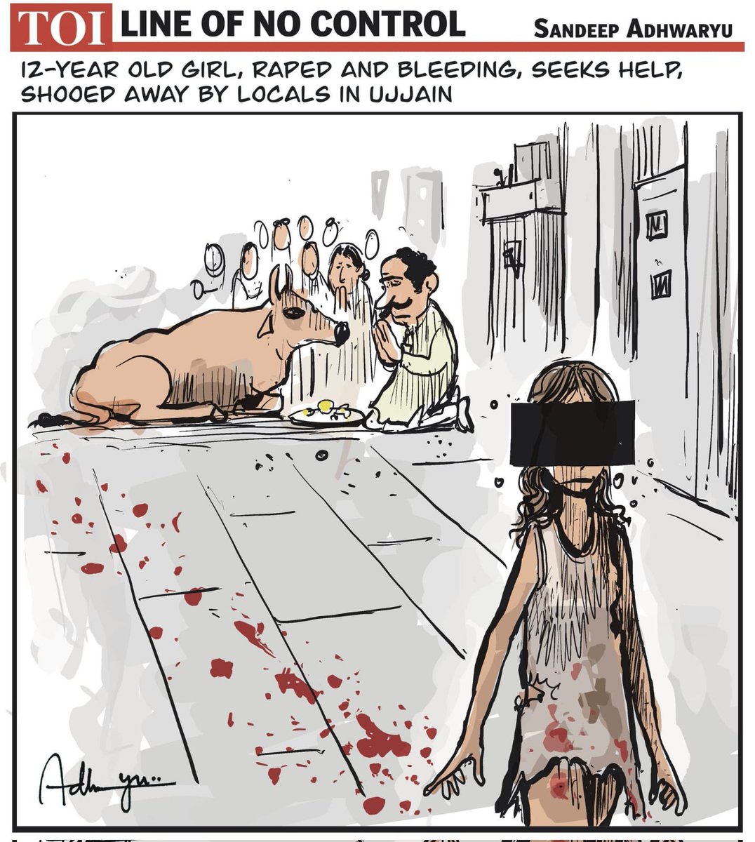 CadreCongress's tweet image. Chief Minister Shivraj Singh Chouhan and Journalists are not ready to answer on the inhuman act done to a little girl in Ujjain. 

What accountability would you expect from someone who cannot answer? 

It is necessary to overthrow this useless, worthless government.…