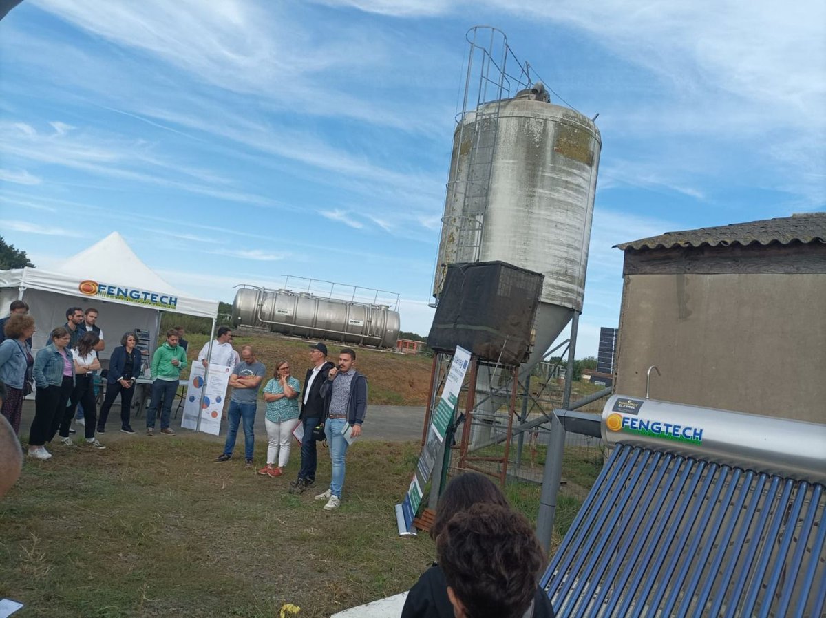 On Tuesday 26th September 2023, the 4th Pilot site was inaugurated at a pig farm near Chemillé-en-Anjou, France

buff.ly/45al4IN 

#SolarThermal 

<a href="/LMTinnovation/">LMT</a> <a href="/NWAssembly/">Northern & Western Regional Assembly</a> <a href="/CCSenergie/">CCS Energie-advies</a> <a href="/InnoSteunpunt/">Boerenbond innoveert</a> <a href="/UBS_universite/">UBS_universite</a> <a href="/UoLScience/">College of Science, University of Lincoln, UK</a> <a href="/AC3Atlantique/">AC3A</a> <a href="/ChambagriPdL/">Chambres agri PdL</a> <a href="/INTERREG_NWE/">Interreg NWE</a>