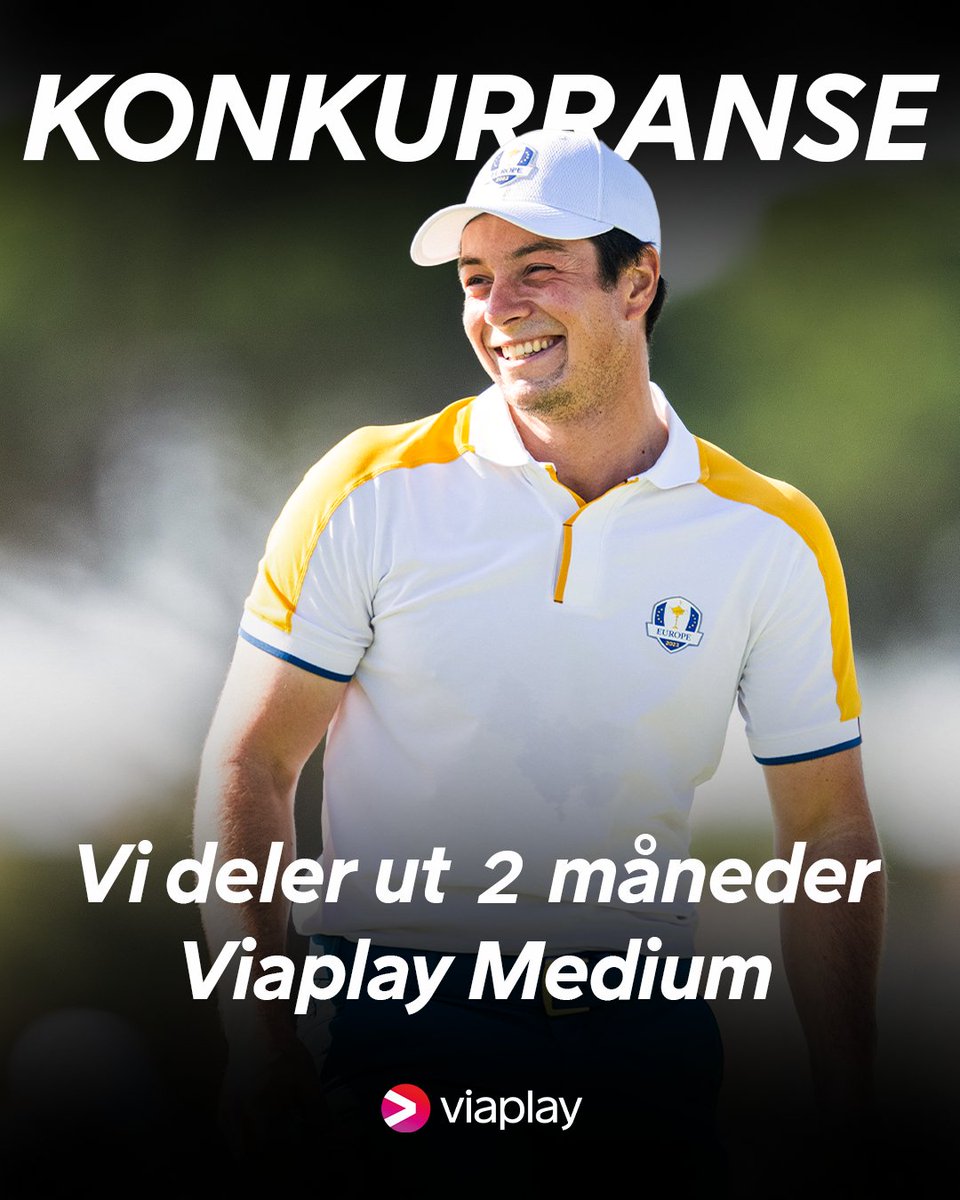 Viaplay Golf Norge tweet media