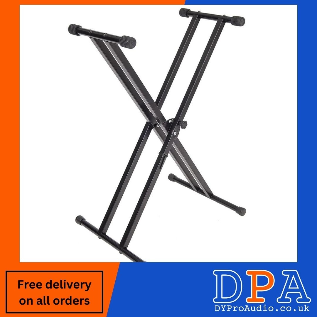 DYProAudio's tweet photo. Kinsman¬† Standard Series Double Braced Keyboard Stand
in stock £29.99

Find out more on our website via the Link.⁠
⁠
#keyboard #piano #producer #musicproducer #fetivals #musicgroup #accustic #djhire #djequipmenthire #dj #djs #djlighting #djshop #karaokedj https://t.co/bwTPeD3JU5