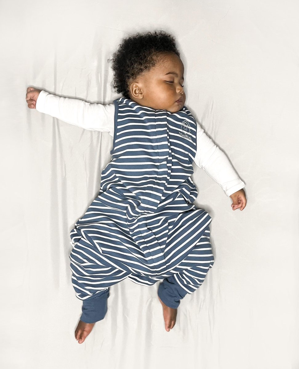 ⭐️⭐️⭐️⭐️⭐️ “The Woolino sleep sack with legs is perfect for my son who is mobile. It’s comfortable enough for him to sleep in and safe enough for when he’s standing up in the crib.”⁠
⁠
- Jennifer S.
