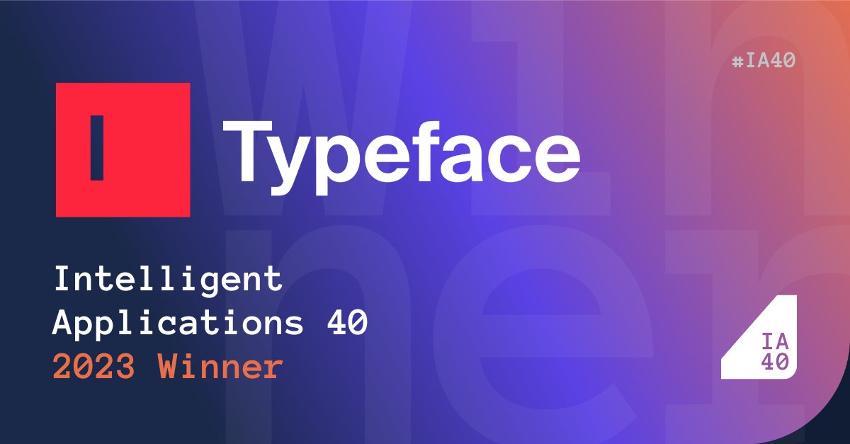 We're honored to be recognized as a 2023 Intelligent Applications 40 winner! Thank you @MadronaVentures, @AWSstartups, @Microsoft, @NYSE, @McKinsey, and @PitchBook. See the full list and request an invite for the #IASummit happening on Oct. 11: bit.ly/3tegsnK