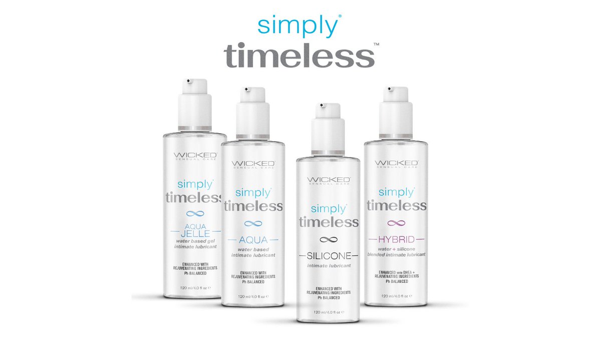 simply® Timeless is an innovative line of products designed for people experiencing perimenopause, menopause, and beyond. Each formula has been crafted using ingredients such as aloe, sodium hyaluronate, squalane, DHEA and more to nourish and hydrate. wickedsensualcare.com/simply-timeles…