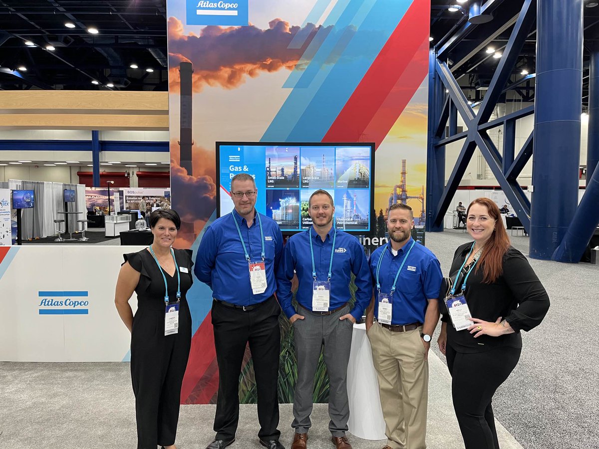 AtlasCopcoGroup's tweet photo. Recapping the Houston Turbo Show, where innovation took center stage and the latest industry advancements were presented.
Take a look at our time at the event!
#AtlasCopcoGroup #GasAndProcess #TPS2023 #TurboShow https://t.co/zCiyjvCCXG