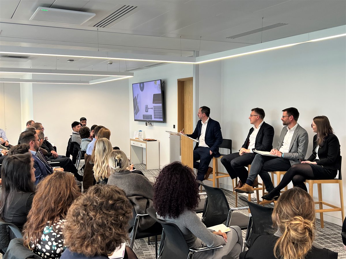 It was great to host Members this week at the RICS Birmingham office for a panel discussion on Levelling Up and the Second City! A special thank you to our panelists: Jonathan Sayer  - @HomesEngland   Henrietta Brealey - @GrBhamChambers Philip Nell - @BhamCityCouncil