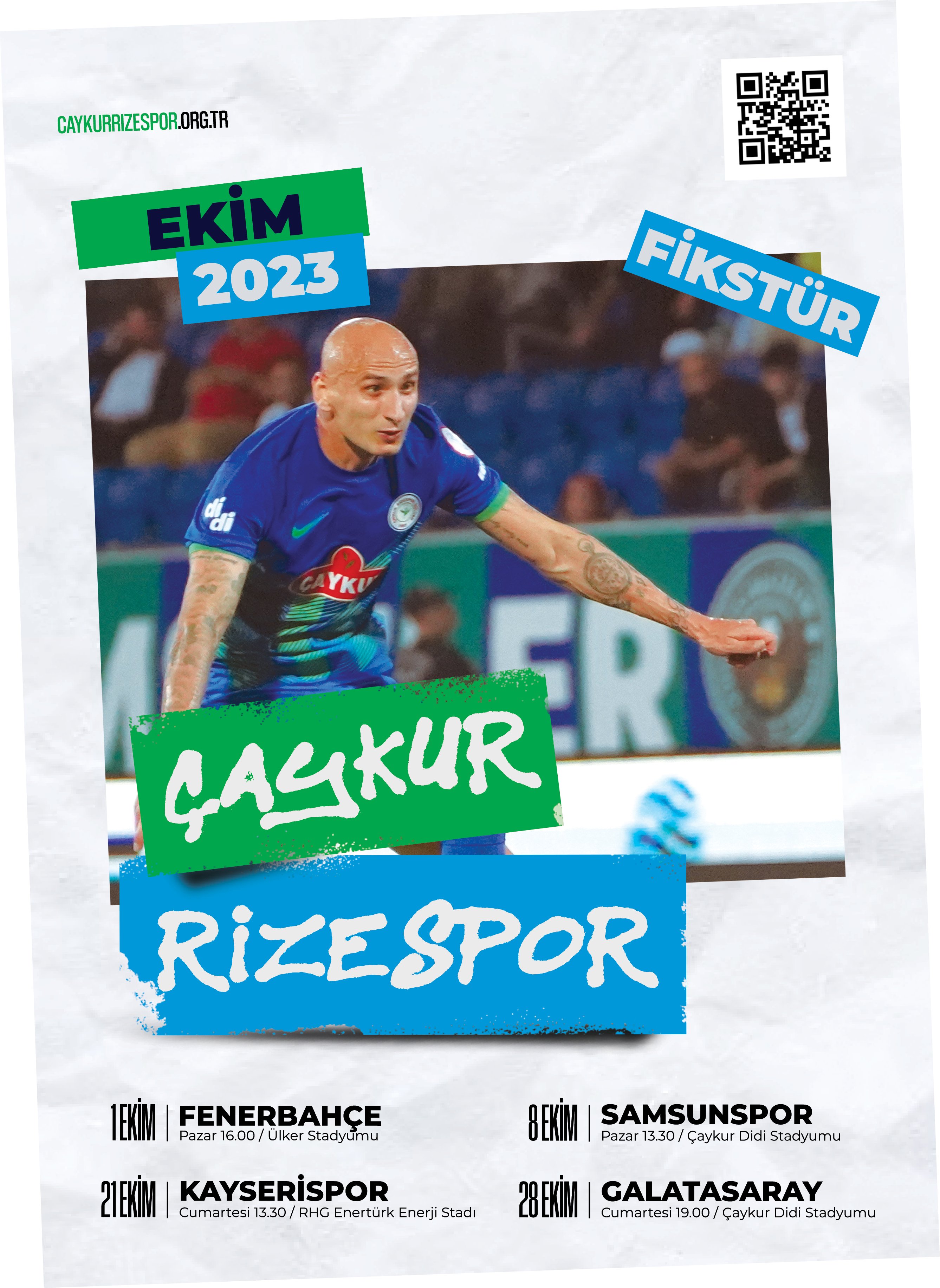 rizespor ekim fikstürü