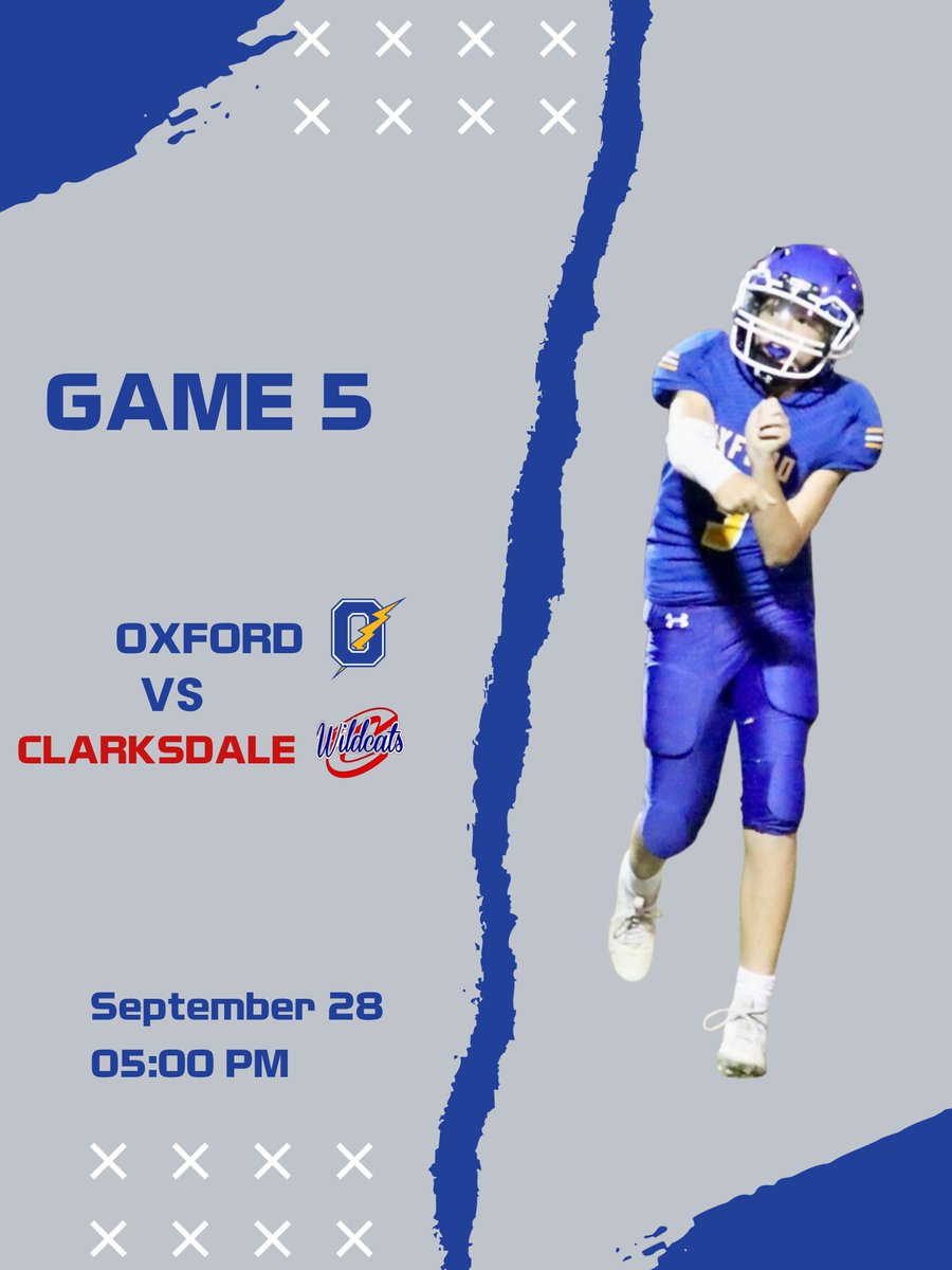 GAMEDAY!

📍Clarksdale, MS
⏲️ 5:00pm
🆚 Clarksdale Middle School

#chargerforlife