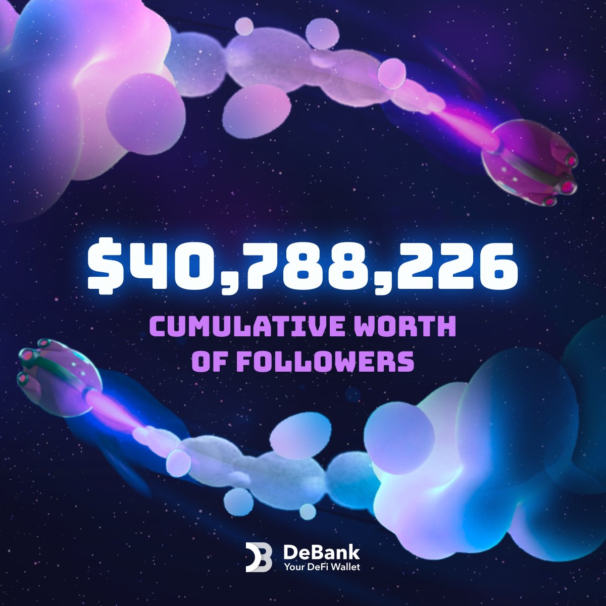 Surpassing expectations! 🚀 We've hit the $40M TFV mark on <a href="/DeBankDeFi/">DeBank</a> for Robots.Farm! 🤖🌾 A huge thanks to our community. 

Your care package is en route; watch your inbox and feed on <a href="/DeBankDeFi/">DeBank</a>. Next stop, $50M TFV! 

debank.com/official-accou…