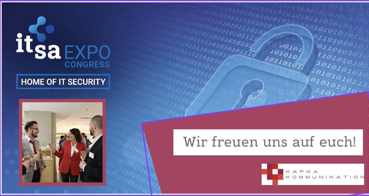 IT_KafkaPR's tweet image. 2023 - Das Jahr der Superlative:
❗️Noch nie war #ITSicherheit so wichtig wie heute
❗️Noch nie gab es so viele #Cyberangriffe wie heute
und noch nie hatten wir bei #KafkaKommunikation mehr ITSec-Kunden bei der #itsaexpo vor Ort zu betreuen wie dieses Jahr. Wir freuen uns auf euch!