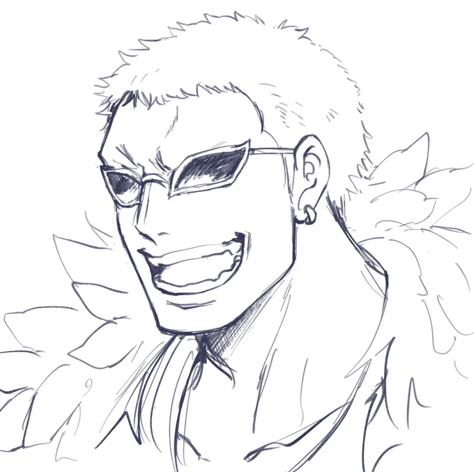 もくりで居合わせた方の推しを描いたやつ