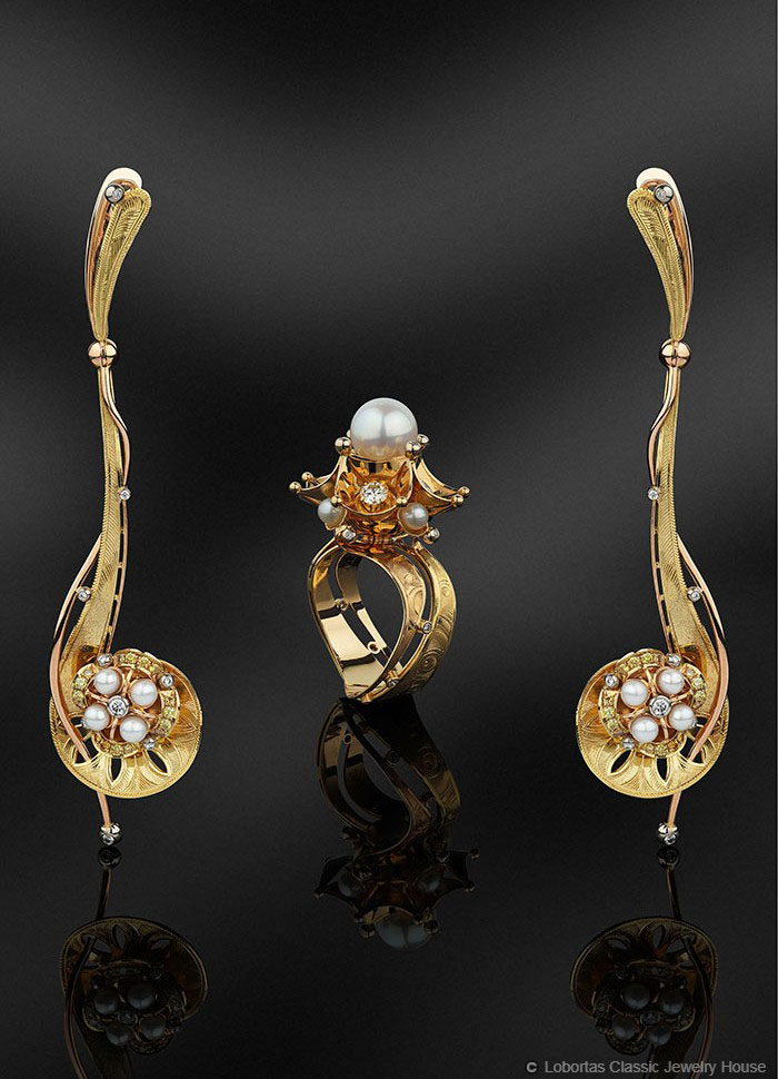 Lobortas's tweet photo. Once a symbol of establishment conformity, #Pearl #jewelry has a modern and glamorous #style in the @Lobortas #Collections, combining the #heritage of old-world goldsmith craftsmanship with the latest jewelry technologies. https://t.co/mKMRoSdNtq https://t.co/JphJsC9ySp