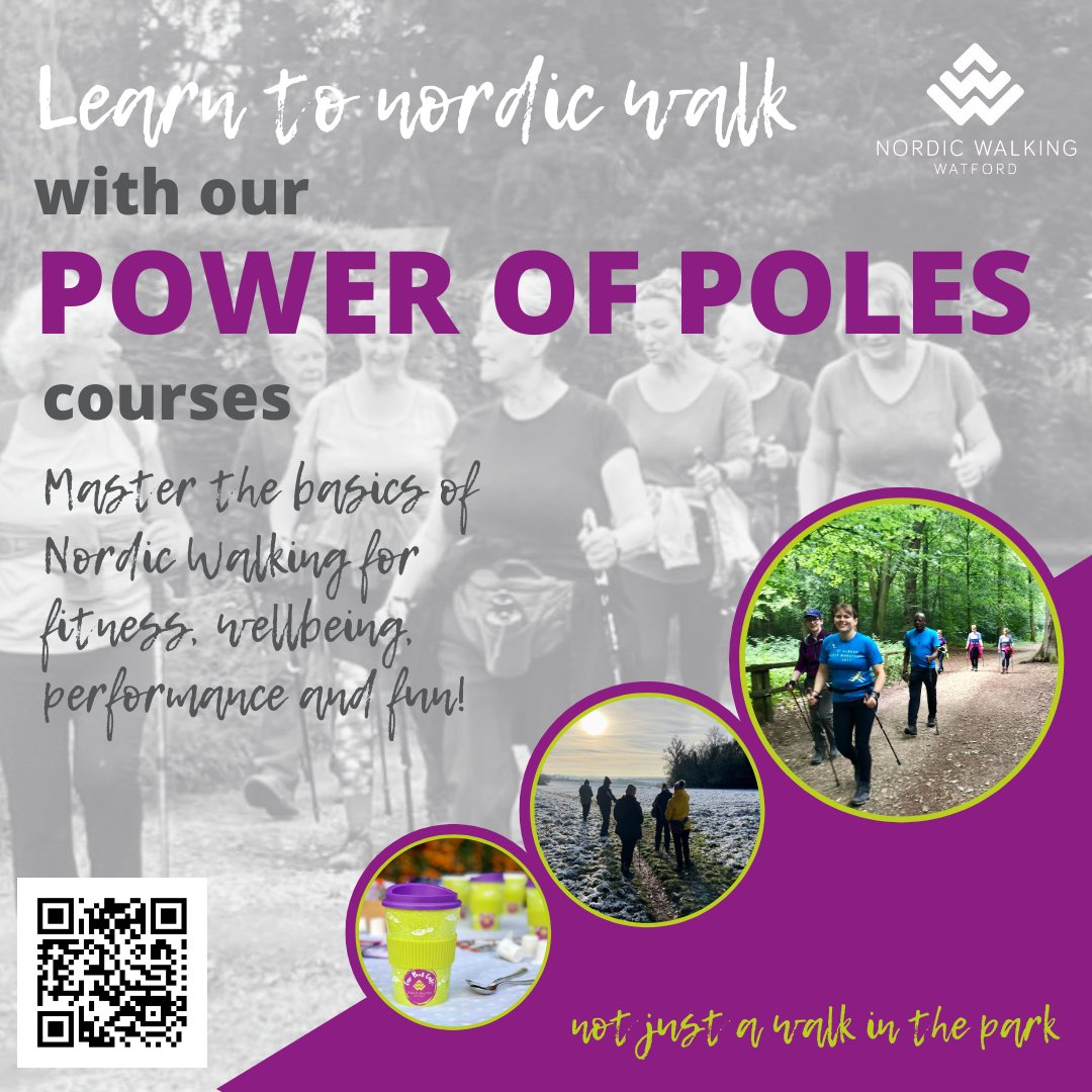 Step into the wonderful world of NORDIC WALKING with us this Autumn and start to feel the benefits!

Our Autumn courses are available to book online now. Simply go to nordicwalkingwatford.co.uk and search for POWER OF POLES INTRO COURSE in the activity listing.

#lovenordicwalking