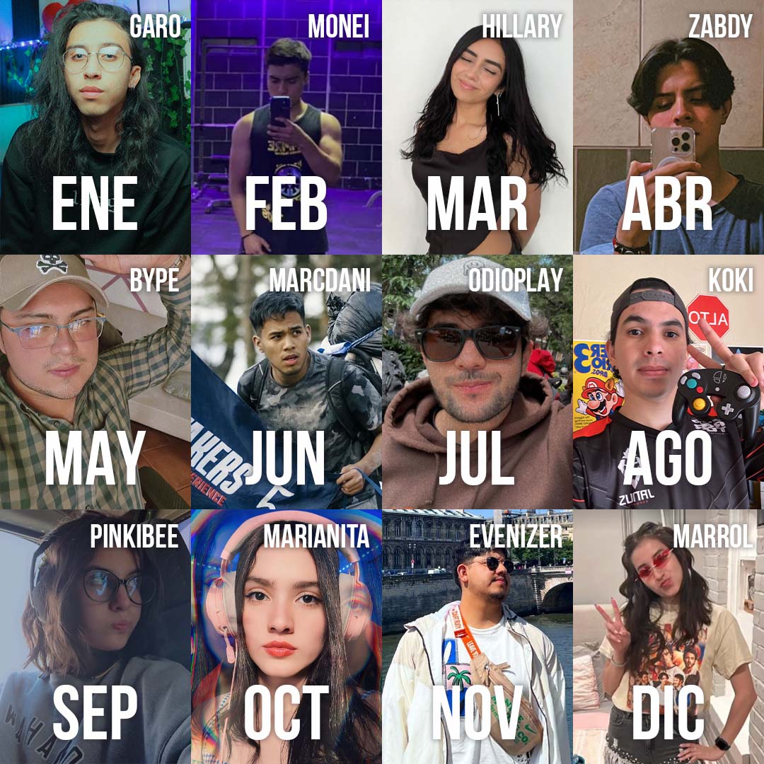 JanusEsports's tweet photo. ¿Quién sería tu duo de ranked según tu mes de nacimiento? Edición janus streamers 🦁🔴 https://t.co/hcmXn737A8