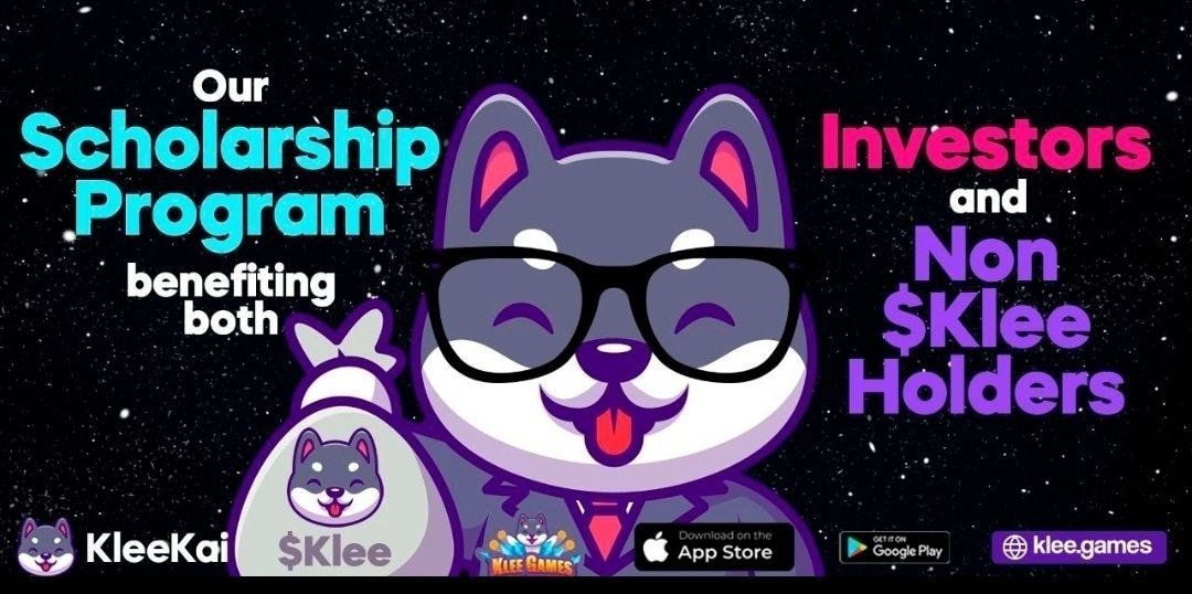 Cloud_Wizzz's tweet image. $klee is sitting at 900K #marketcap 💰💜🔥 #DYOR - this #PlayToEarn game allows users to earn 10$ a day by simply holding @KleeKaiETH #SHIB #Doge #P2E #ICP .... Scholarship program just one piece of the final puzzle. #GALA #Naka