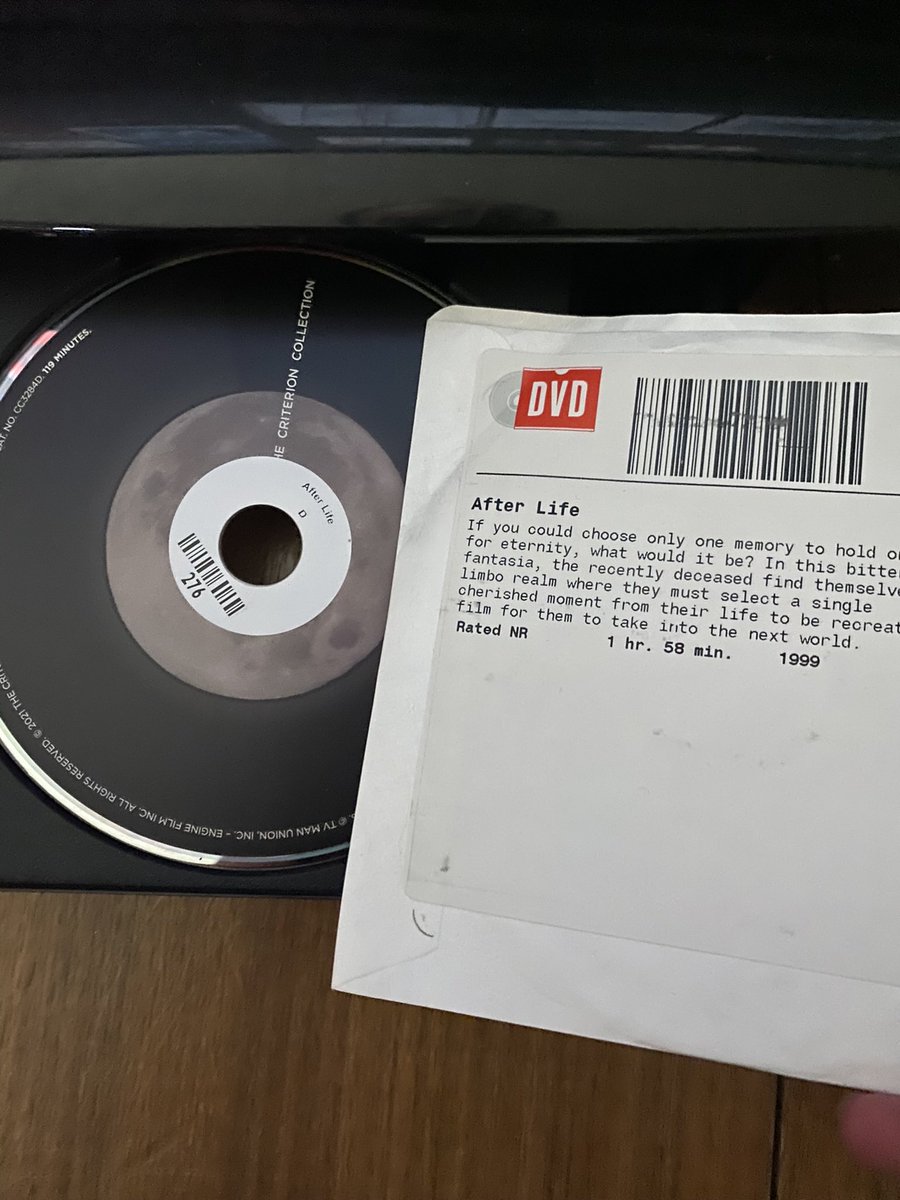 Only fitting for last rental to be a rarity about closure. Will miss you <a href="/dvdnetflix/">DVD Netflix</a>
