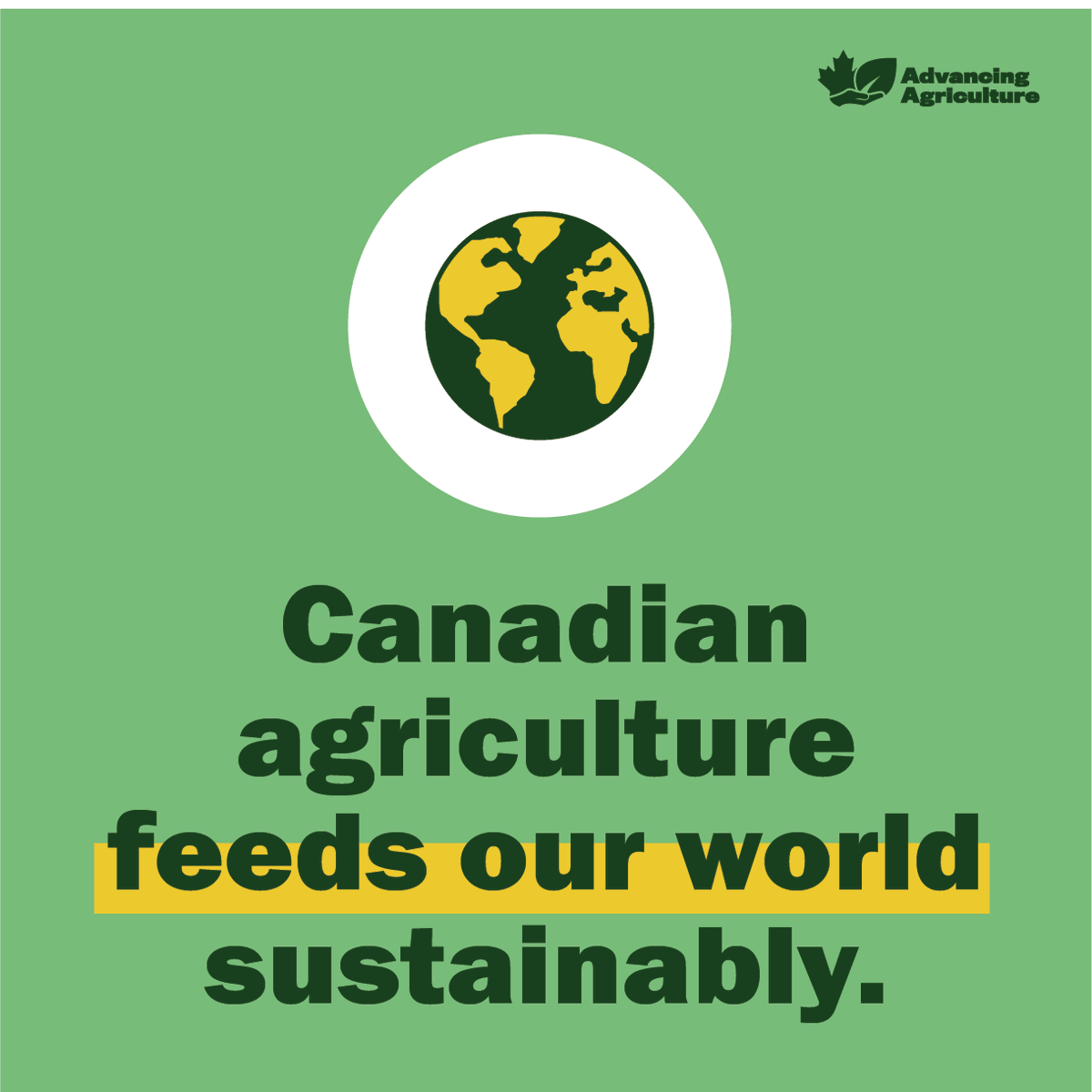 Canadian agriculture is part of the solution to climate change. Canadian agriculture contributes about 8% of domestic greenhouse gas emissions, compared to a global average of 23%. Learn more about the role Canadian agriculture can play in leading the world in sustainability.