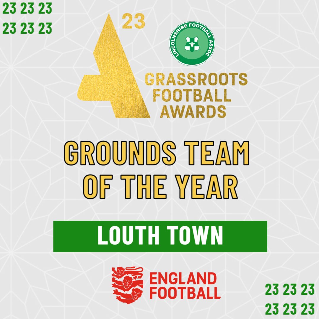 LincolnshireFA's tweet photo. The next Lincolnshire FA Grassroots Football Award is our 'Grounds Team of the Year' 🏆

The winner is... 🥁 Louth Town!

Congratulations to the team on this fantastic achievement and thank you for the time and effort you've committed to supporting grassroots football! ⚽️ https://t.co/bjmbpQl7hG