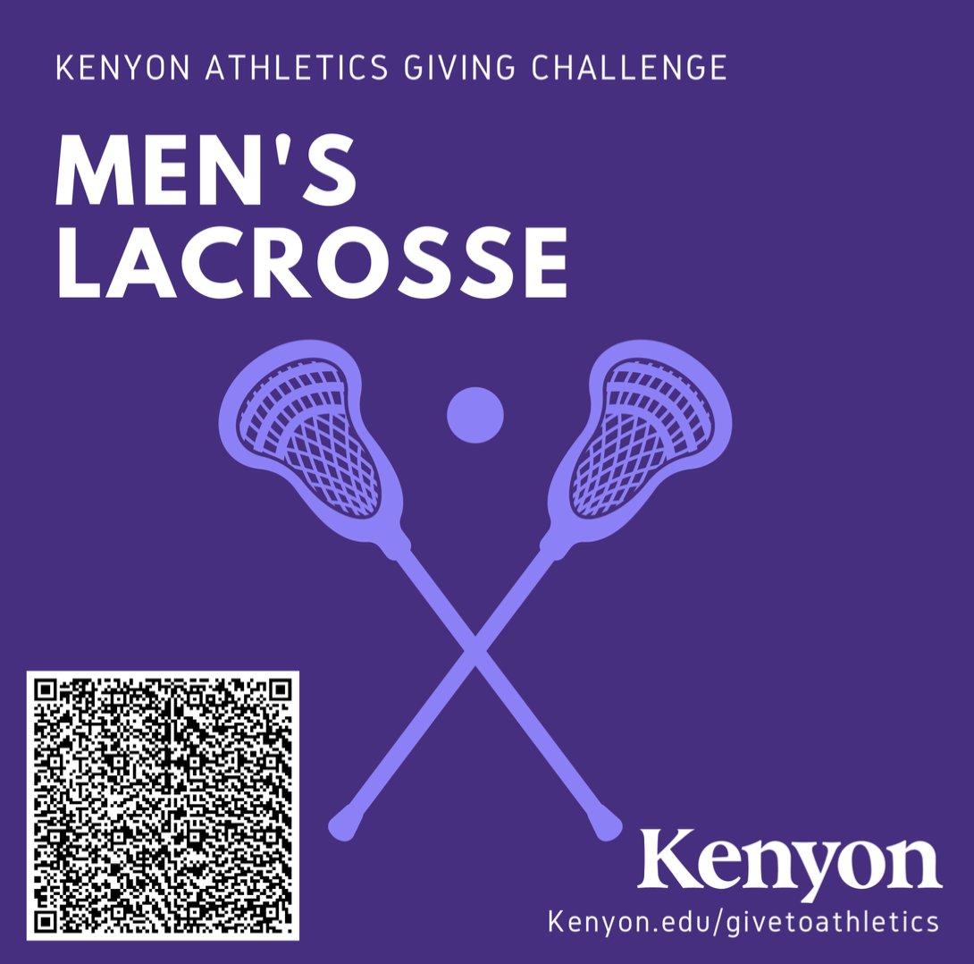 The Kenyon Men's Lacrosse Program has reached 66% of our donor goal. We are very appreciative of the support! There are still 5 days left, we hope that you consider supporting our current and future players to enhance their experience. 

Link in Bio

🦉 #GoOwls #GivingChallenge