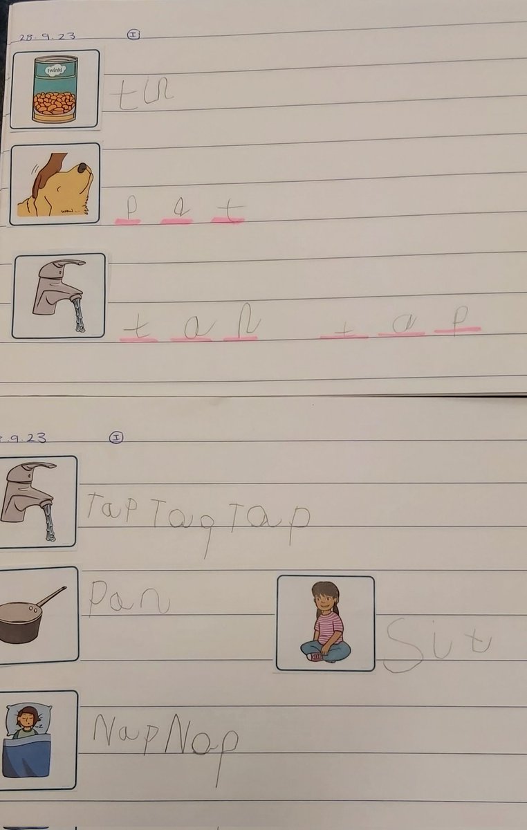 MepalWitchamCoE's tweet photo. Some wonderful CVC independent writing in Reception today - just 3 weeks into our SoundsWrite phonics learning... well done RECEPTION!! 👏 @SWLiteracy @DEMAT__ @CEO_DEMAT @tricia_moss124 @Teaching_Miss_P @SteveDavis770 @ClaireGray2019 @Mrs_GoodallEYFS https://t.co/6mXcU4t01L