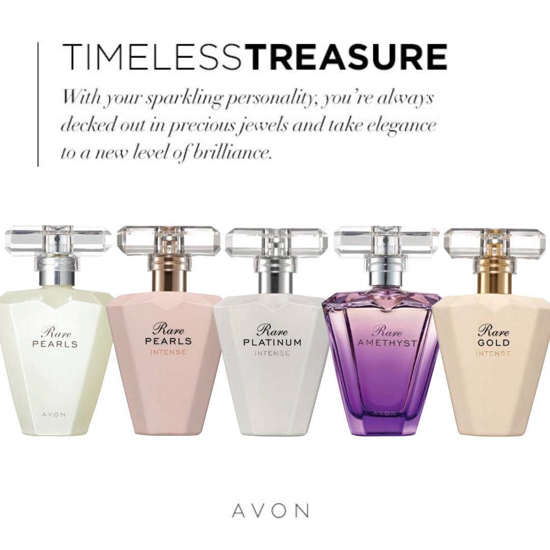 AvonLadyNJ's tweet photo. Experience floral scents like never before - #RarePearls, #RareGold, and #RareAmethyst. Indulge in the intensified versions - Rare Pearls Intense, Rare Gold Intense, and #RarePlatinum Intense. Unveil true #luxury at https://t.co/egJyyEJEXe. #fragrance https://t.co/W08gEhgn8G