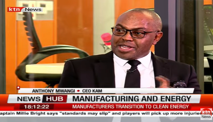 KAM_Kenya's tweet photo. In October 2022, KAM in collaboration with the government, made an ambitious plan to grow the manufacturing sector's contribution from the current 7.8% of Gross Domestic Product (GDP) to 20% by the year 2030 - @_CEOKAM, Anthony Mwangi

#KAMAdvocacy https://t.co/uyhoFqMPjr