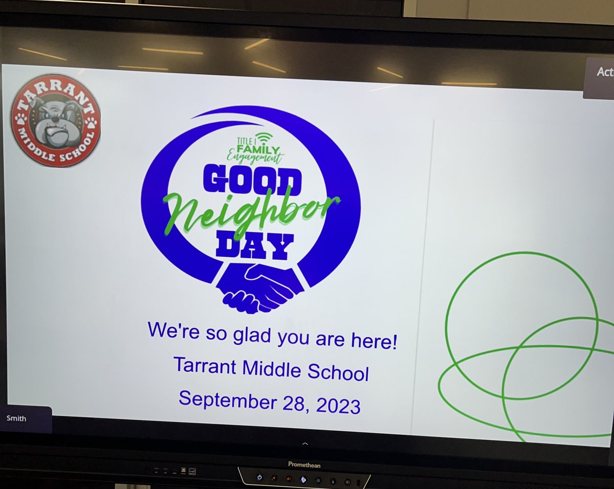 FESTarrantMS's tweet photo. We had a successful Good Neighbor Day.  Thank you to all of our new and existing community  partners for attending. @TarrantMiddle @HCS_TitleI https://t.co/ve3OlWfbP0