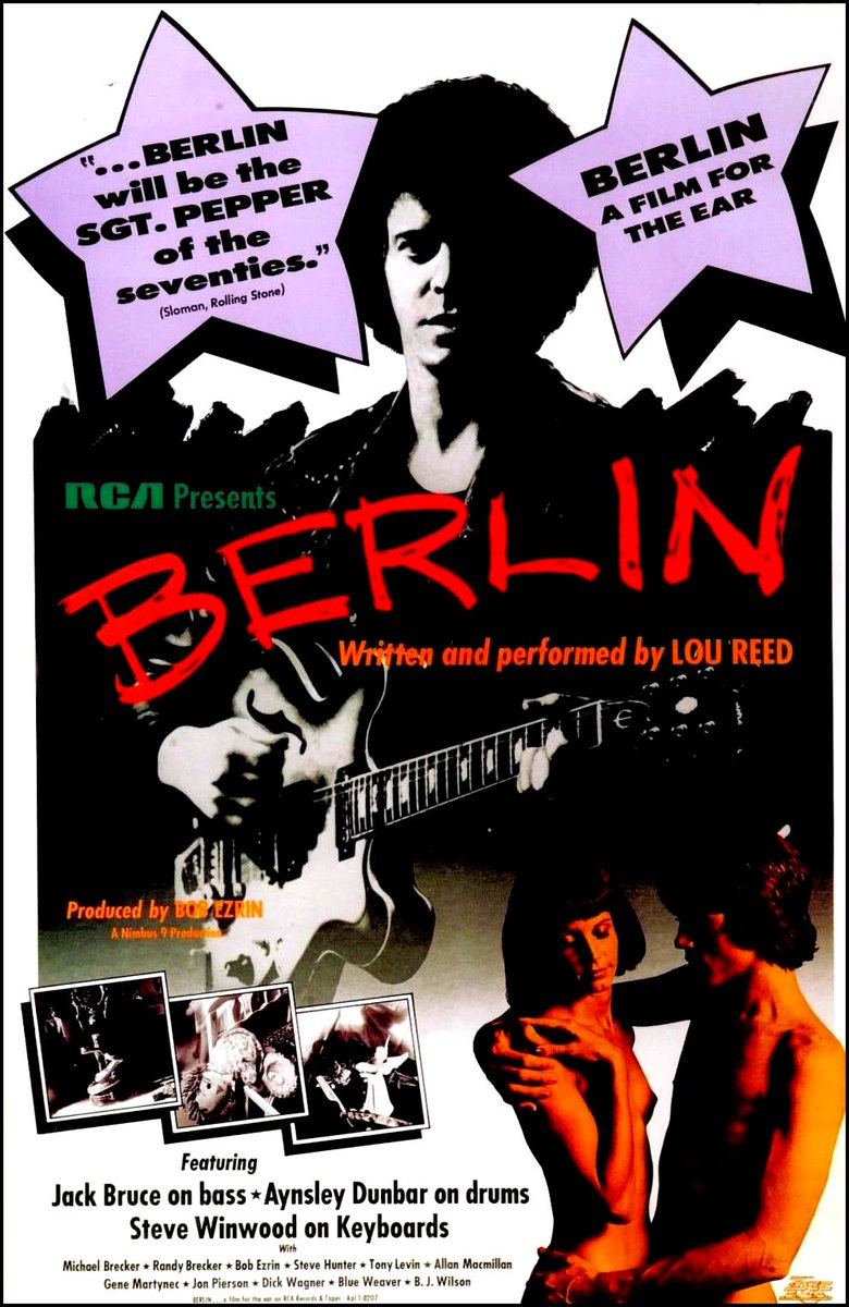TurnUpBlog's tweet photo. / PROMO /   

Promotional poster and advertisement message 
in media for classic ‘BERLIN’ album by @loureed
Released 50 years ago (5 October 1973).  

Info and rare live #Reed clip this way... https://t.co/5wuch1xOkz https://t.co/yhtYa3NxpJ