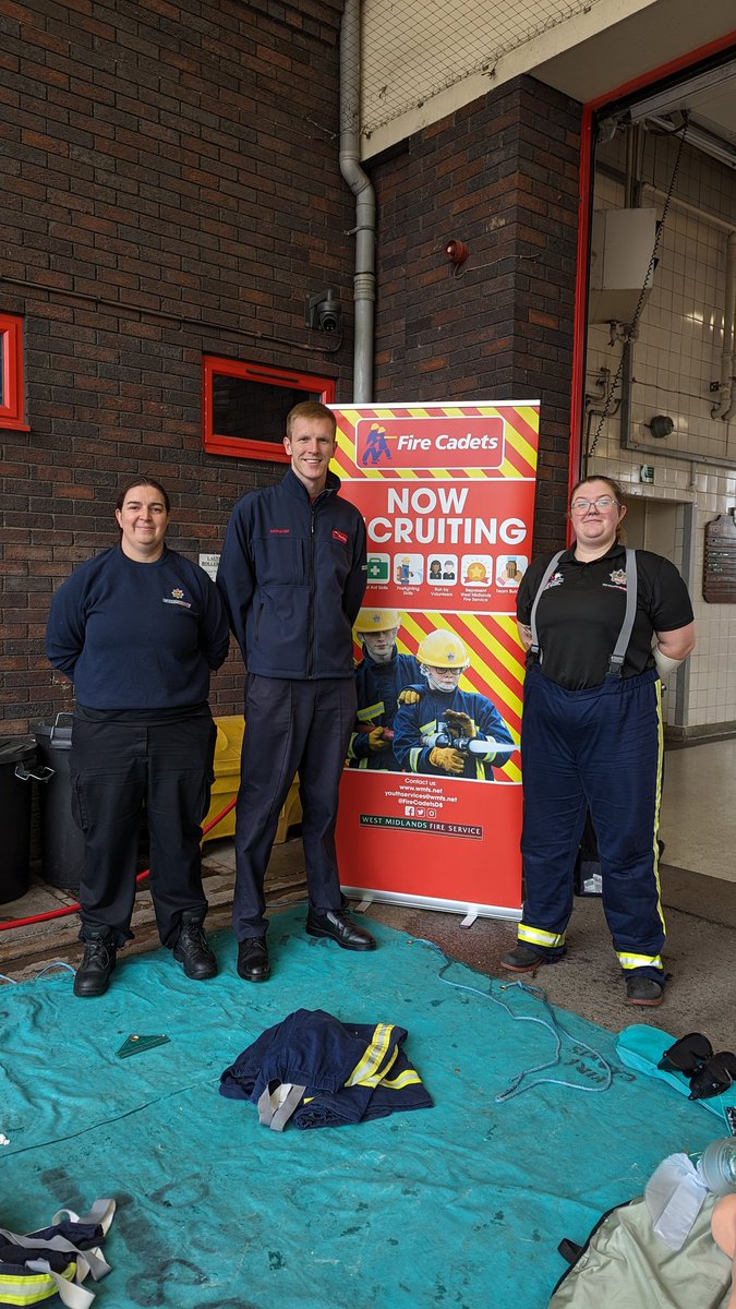Yesterday, we attended <a href="/WMFSWestBrom/">West Bromwich Fire Station</a> Fire Station at an open day organised by <a href="/WMPolice/">West Midlands Police</a> in support of #OpAdvance and <a href="/WestMidsFire/">West Midlands Fire Service</a> where we showcased all things to do with fire cadets to young people from various primary schools within the local Sandwell area. 🚒🚓