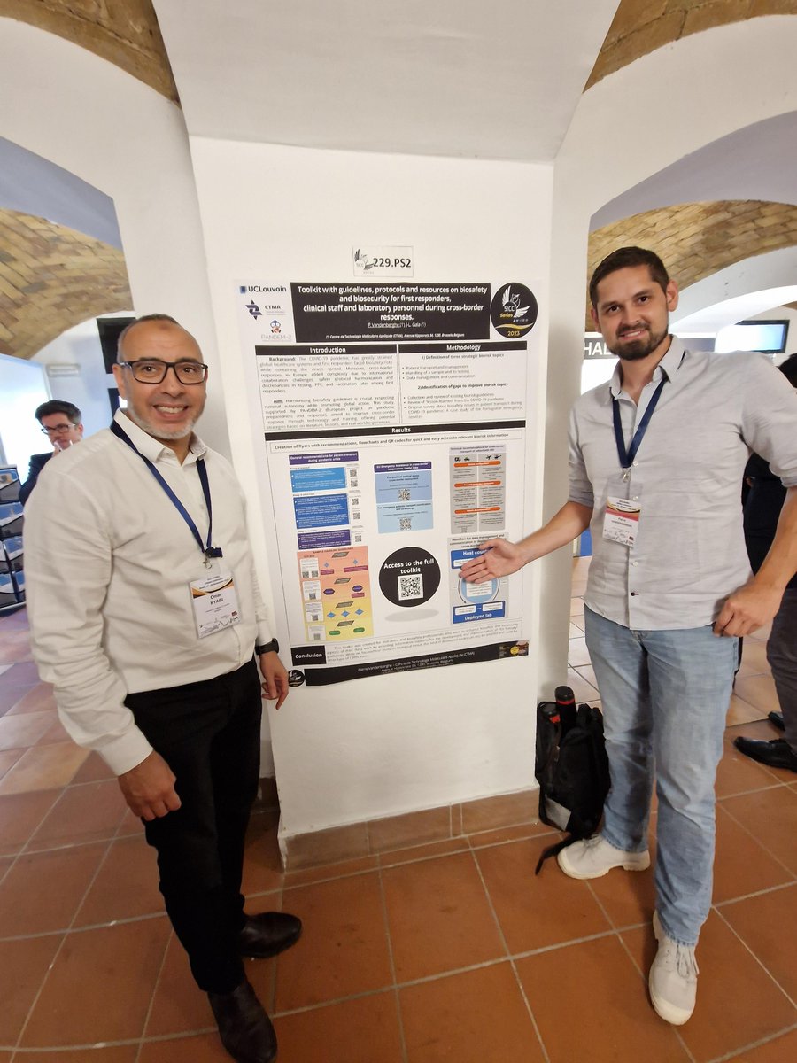 This week, representatives from PANDEM-2 attended the Scientific International Conference on CBRNe in Rome.

Jean-Luc Gala of UCL delivered a presentation on the PANDEM-2 multiparametric simulator and received the prize for the best oral presentation.

Well done to all involved!
