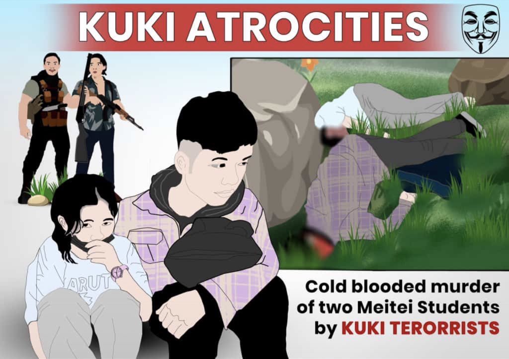 MorambiKhuman's tweet photo. I would like to request our https://t.co/ehKIlh9nL5 @narendramodi to turn around and see what his security forces had done to one of his #NationalWushuPlayer just because he went out to seek for justice. #KukiAtrocities #Justice4LinthoingambiAndHemanjit #SaveRight2Protest https://t.co/sSJECZTju5
