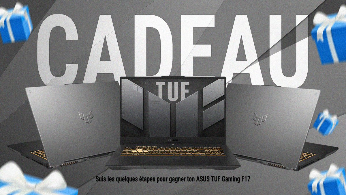 WSHARK 🦈 (@wshark67) on Twitter photo 🎁GIVEWAY🎁
Avec <a href="/ASUS_ROG_FR/">ROG France</a> on a envie de vous faire un cadeau !
Quelques étapes simples pour tenter ta chance :
📍Follow : <a href="/Wshark67/">WSHARK 🦈</a> & <a href="/ASUS_ROG_FR/">ROG France</a>
📍Like & RT : ce tweet
Fiche du PC : fr.rog.gg/WhitesharkF17
TAS le : 28/10/2023
Bon chance ! 🎁GIVEWAY🎁
Avec <a href="/ASUS_ROG_FR/">ROG France</a> on a envie de vous faire un cadeau !
Quelques étapes simples pour tenter ta chance :
📍Follow : <a href="/Wshark67/">WSHARK 🦈</a> & <a href="/ASUS_ROG_FR/">ROG France</a>
📍Like & RT : ce tweet
Fiche du PC : fr.rog.gg/WhitesharkF17
TAS le : 28/10/2023
Bon chance !