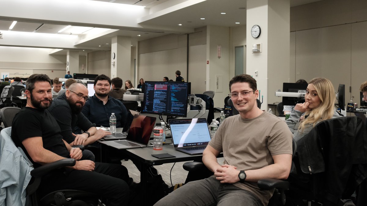 Liberty_IT's tweet photo. The atmosphere is amazing on the final day of the @LibertyMutual #IgniteHackathon as teams wait for the results of the preliminary judging.
We're so proud of all the hard work and dedication everyone has put in, and we can't wait to see the results π π https://t.co/IE2k196Bx4