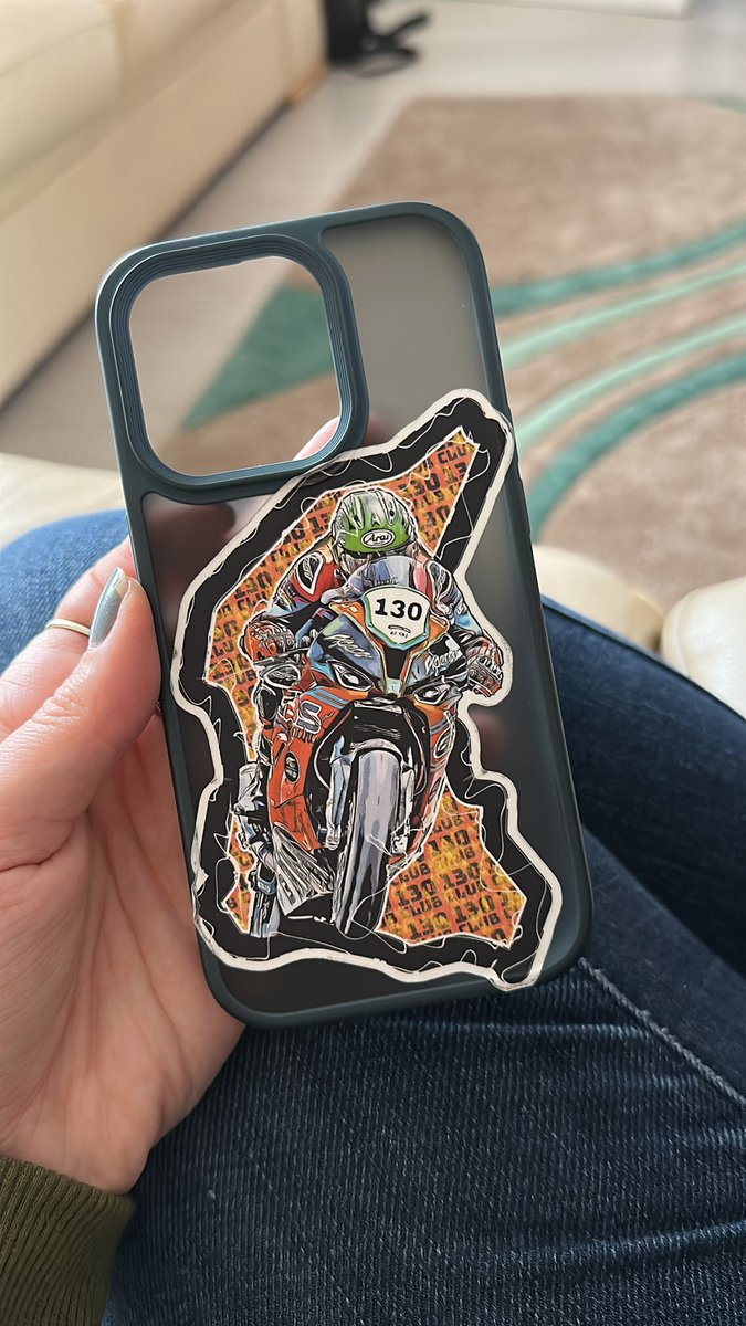 EDrydale's tweet photo. @iomttpics I’ve stuck mine on my phone case! 💣 https://t.co/jYUGJ8MIUO