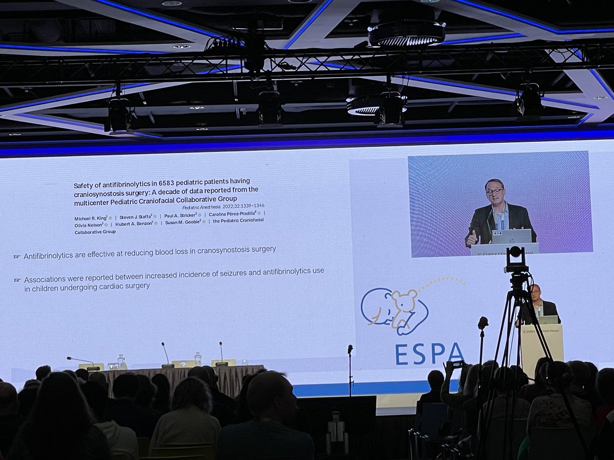 So happy to attend #ESPA2023 and so honored that multiple papers by @CHOP_GenAnesth anesthesiologists were selected for the Best Picks of Pediatric Anesthesia in 2023! @AnneryGarciaMa1 @pstricker8 @DrOliviaNelson1