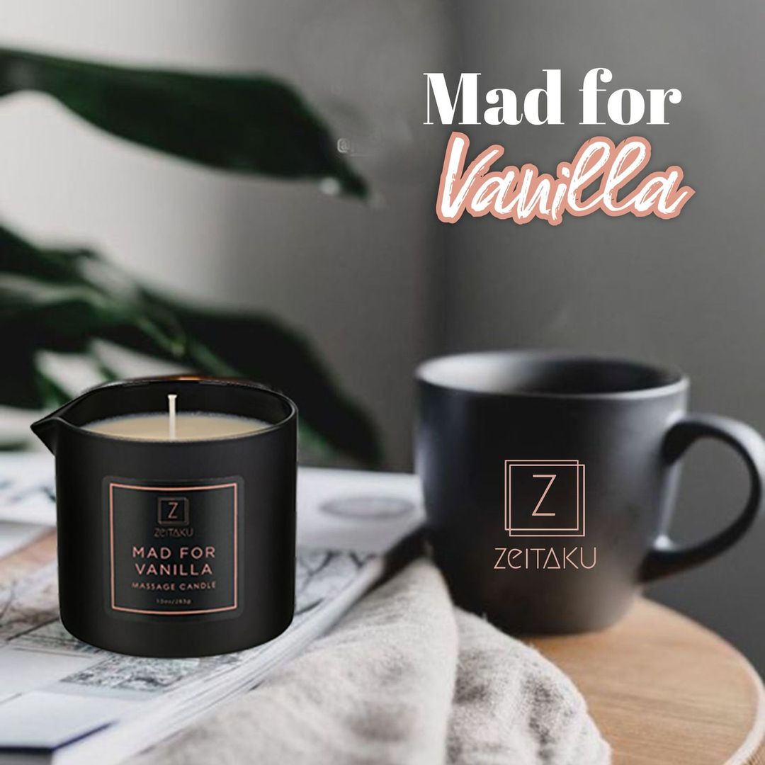 The warm, creamy vanilla is surrounded by white sandalwood and relaxing musk. Our one-of-a-kind handcrafted soy massage candle contains skin-softening natural oils, butters, and cruelty-free ingredients.
----
🛍️ bit.ly/3hyzrDr
.
#zeitaku #massagecandles #madforvanilla