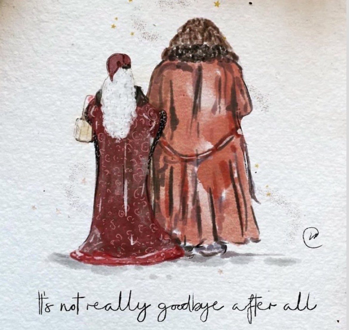 'This isn't goodbye, after all.' Rest in peace, Michael Gambon