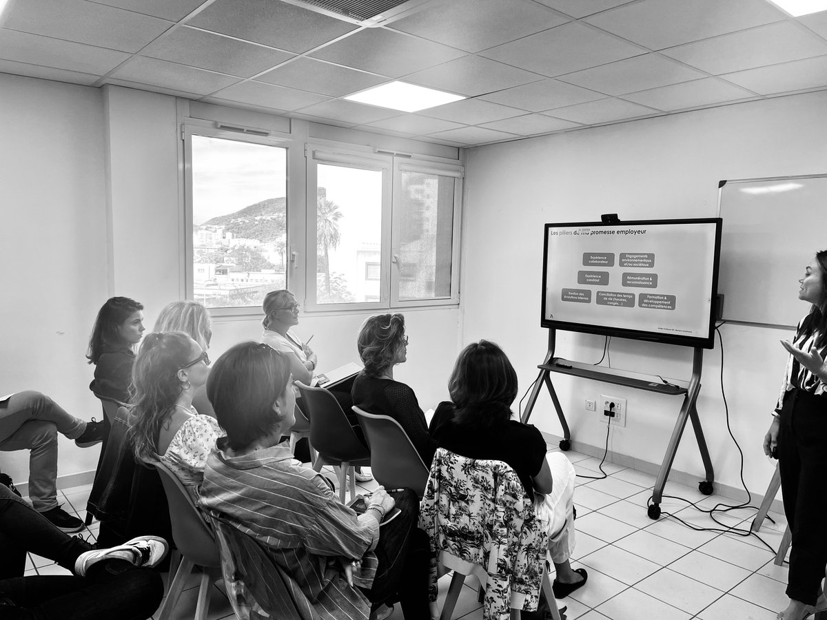 [Atelier #RH] <a href="/ApecPacaCorse/">L'Apec Provence-Alpes-Côte D’Azur & Corse</a> X <a href="/CRESSCorsica/">CRESS Corsica</a> aujourd'hui

🔵Apprendre à construire sa marque #employeur🔵
↪️Renforcer l'attractivité pour attirer les meilleurs talents
↪️Travailler sur la notoriété pour fidéliser les collaborateurs
↪️Faire vivre sa Marque employeur

#ESSCorsica