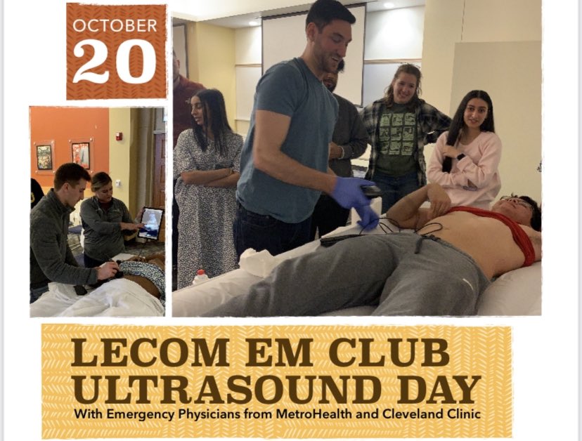 MetroHealth_EM's tweet photo. We are so excited to meet all of the @1LECOM students interested in #EM!    

APD, @JohnRQueenMD, and Asst @CleClinicESI #POCUS Director, @CLE_sonoB will be hosting a night of case-based practice!  

Excited to meet the students!  Spread the word!    

Oct 20, 2023
6p

@LECOM_SGA https://t.co/NkLZEd9kAM