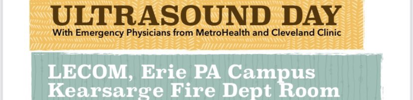 MH/CCF/CWRU Emergency Medicine Residency (@metrohealth_em) on Twitter photo We are so excited to meet all of the <a href="/1LECOM/">LECOM</a> students interested in #EM!
APD, <a href="/JohnRQueenMD/">John Queen</a>, and Asst @CleClinicESI #POCUS Director, @CLE_sonoB will be hosting a night of case-based practice!
Excited to meet the students! Spread the word!
Oct 20, 2023
6p
<a href="/LECOM_SGA/">LECOM-Erie COM SGA</a> We are so excited to meet all of the <a href="/1LECOM/">LECOM</a> students interested in #EM!
APD, <a href="/JohnRQueenMD/">John Queen</a>, and Asst @CleClinicESI #POCUS Director, @CLE_sonoB will be hosting a night of case-based practice!
Excited to meet the students! Spread the word!
Oct 20, 2023
6p
<a href="/LECOM_SGA/">LECOM-Erie COM SGA</a>