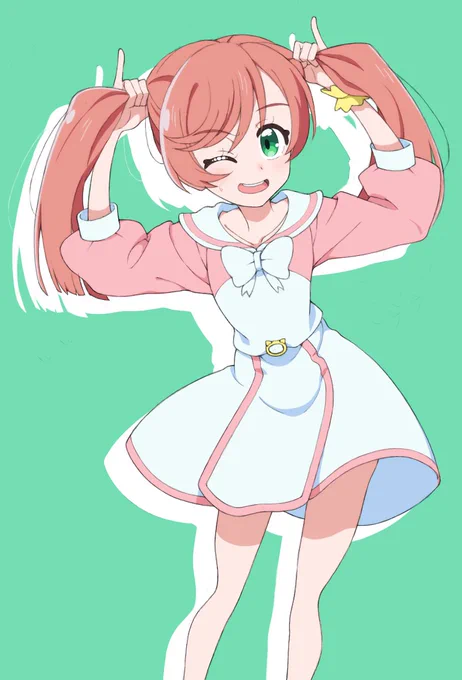 #見た事あるアニメ2つをごちゃまぜにする見た人もやる