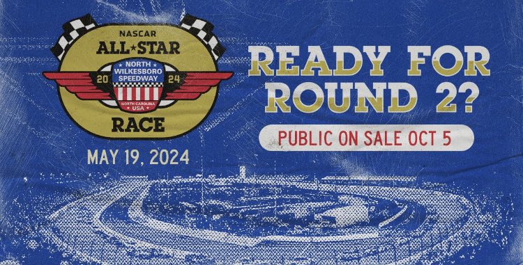 NEWS | @NASCAR All-Star Race returns to North Wilkesboro Speedway in 2024! 🤩 FULL STORY 📰 bit.ly/3tbwVsG