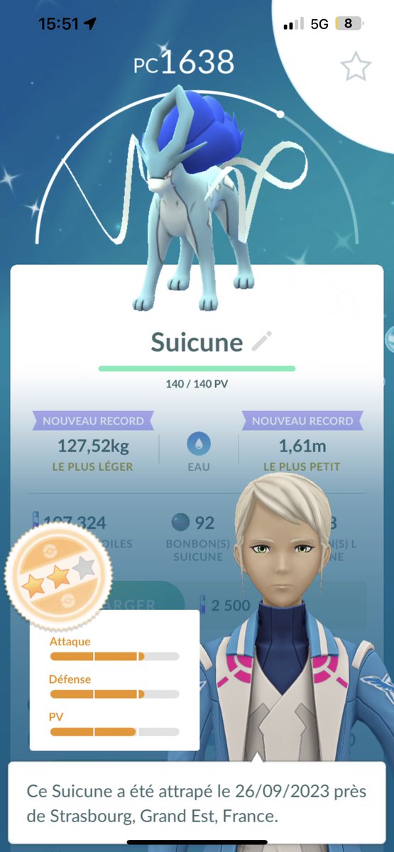 LET’S… FRIKIN’… GOOOO!!!🥰🤯🤩This is my first #shiny Legendary Pokémon in a Raid since… #PokemonGOFest2023!😢🙃🥲And it’s one of the dopest #shinypokemon EVER!😍Thanks again to my Twit’fam for the help!🤗Will take good care of him!☺️#PokemonGO