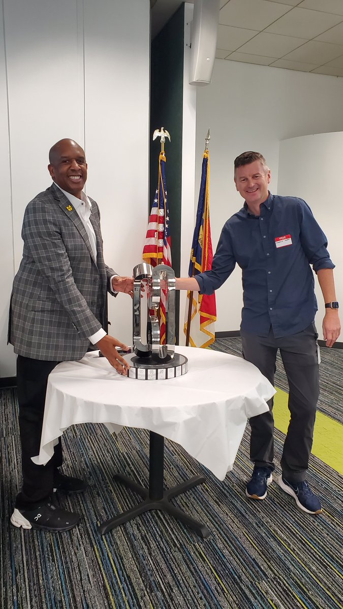 My favorite responsibility as site leader is presenting the Inventor of the year award. This morning I had the honor and the privilege to present the 2023 award to <a href="/MartinRTP/">Martin Keen</a> Congratulations Martin Keen!  You are the definition of an innovative leader!!!